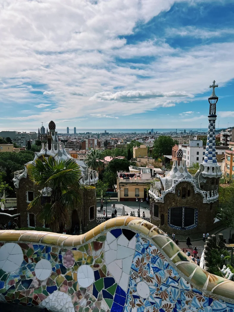 Barcelona seen from Park Güell