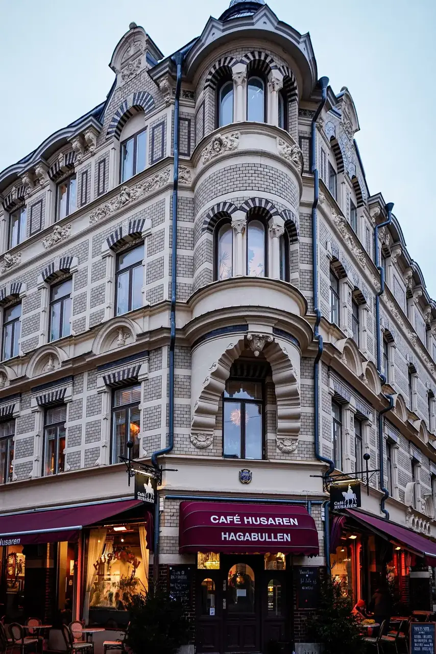 Café Husaren on Haga Nygata in Gothenburg