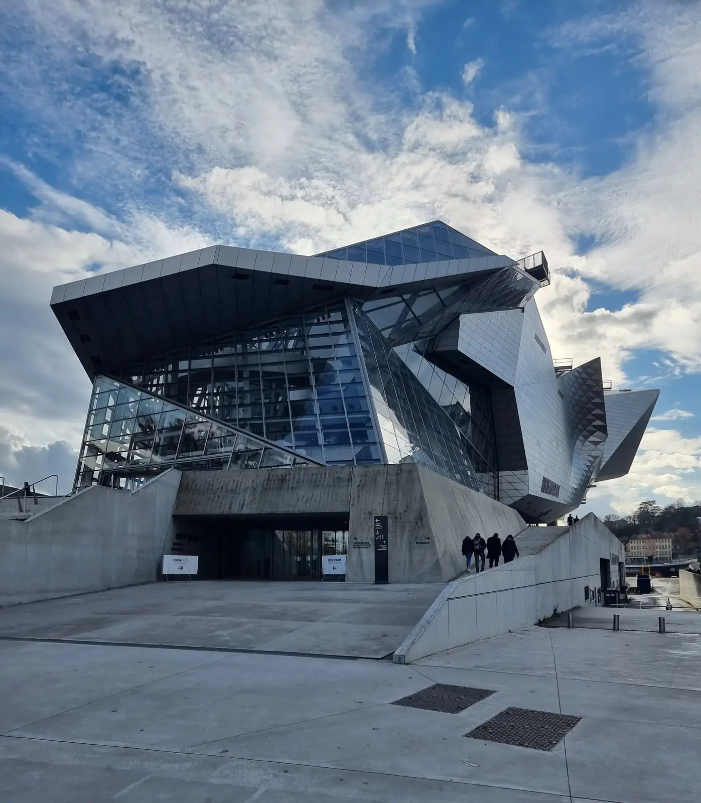 The Musée des Confluences at the meeting of the Rhône and Saône in Lyon