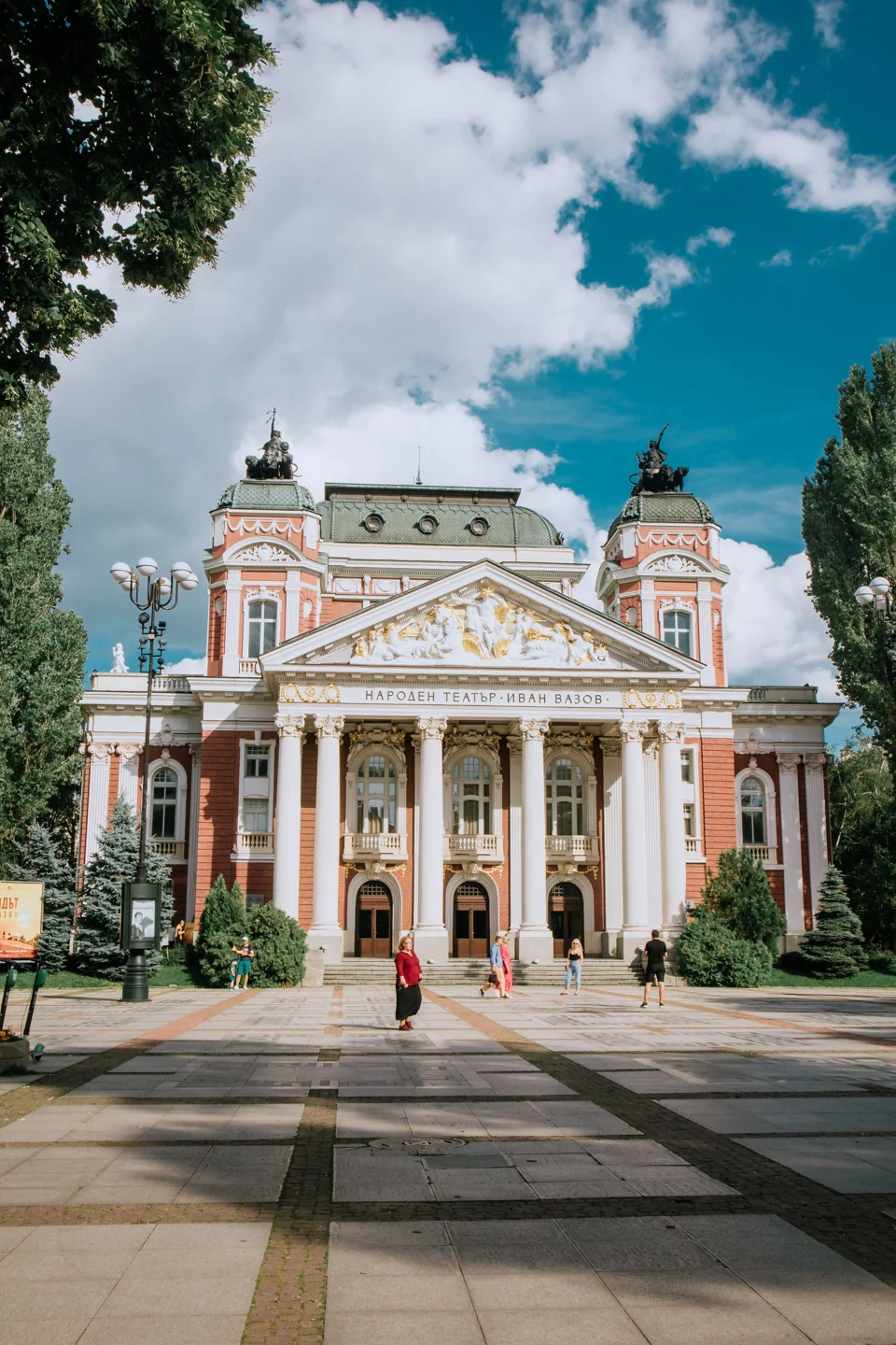 Ivan Vazov National Theatre beyond the paths of Sofia’s City Garden